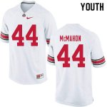 Youth Ohio State Buckeyes #44 Amari McMahon White Nike NCAA College Football Jersey New Release YOD8544ZJ